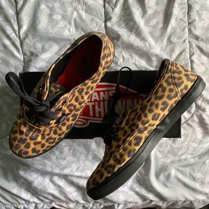 COPY - Cheetah print vans